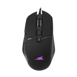 Miš BARACUDA BGM-051 RAPTOR 6400 dpi crni
