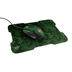 Miš i podloga TRUST GXT 781 RIXA (gaming zeleni)