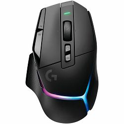 Miš LOGITECH G502 X PLUS Lightspeed RGB Wireless Gaming crna/ Premium EER2