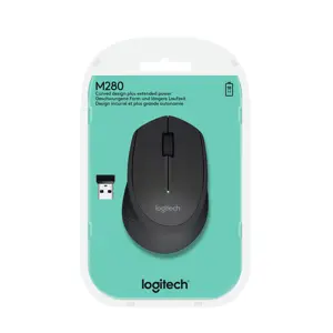 Miš LOGITECH M280 (crni, bežični)