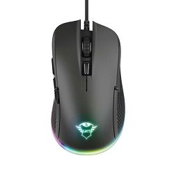 Miš TRUST GXT 922, YBAR, RGB crni