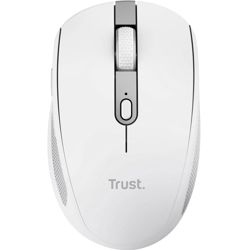 Miš TRUST Ozaa 24933, Multi-Device, Bežični, Punjivi, bijeli