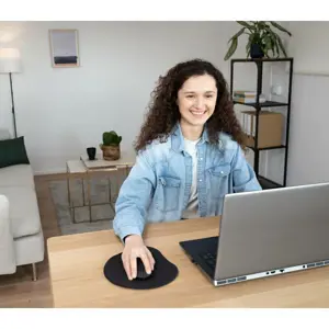 Miš TRUST Puck bežični crni (5 godina jamstva)