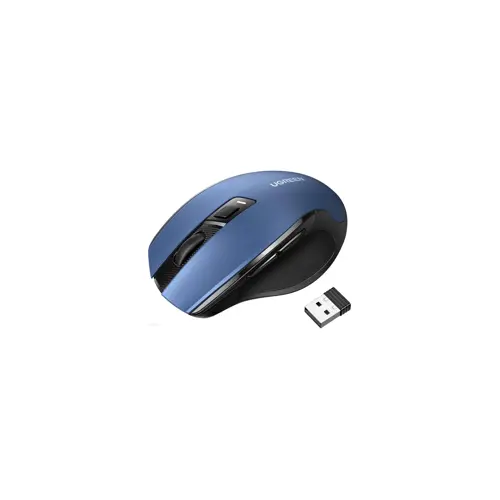 Miš UGREEN, bežični, bluetooth, USB, plavo crni