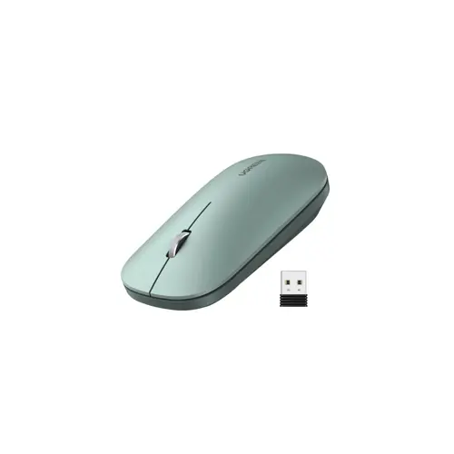 Miš UGREEN, bežični, SILENT, 4000 DPI, zeleni