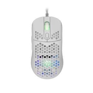 Miš WHITE SHARK GM-5007 GALAHAD, žičani, gaming, 6400DPI, RGB bijeli