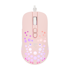 Miš WHITE SHARK GM-9004 TRISTAN-2 (RGB / 12.800 dpi) pink