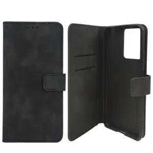 MM BOOK TORBICA HONOR 600 - WALLET SKIN-FEEL crna