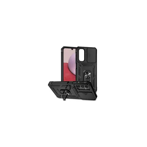 MM TPU HONOR 200 LITE - ANTI-SHOCK WITH RING crna