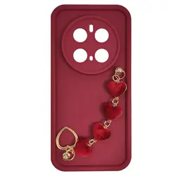 MM TPU HONOR MAGIC 7 PRO SILICONE CANDY WRIST STRAP R Heart