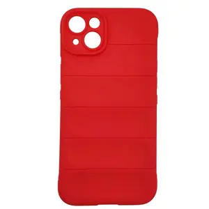 MM TPU IPHONE 14 PLUS 6.7 HARD PROTECTION WAVES red
