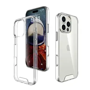MM TPU IPHONE 16 PRO MAX DROP-PROOF LIGHT clear