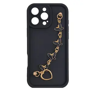 MM TPU IPHONE 16 PRO MAX SILICONE CANDY WRIST STRAP Bl Butterfly