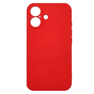 MM TPU IPHONE 16 - SILICONE MIKRO MAGSAFE DARK RED