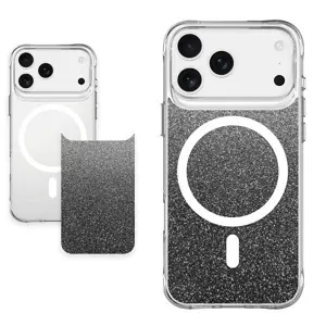 MM TPU IPHONE 17 PRO - DROP-PROOF PURE MAGSAFE clear/glitter