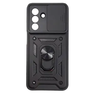 MM TPU SAM GALAXY A26 ANTI-SHOCK WITH RING crna