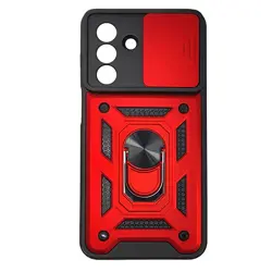MM TPU SAM GALAXY A26 ANTI-SHOCK WITH RING crvena