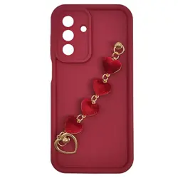 MM TPU SAM GALAXY A26 SILICONE CANDY WRIST STRAP R Heart