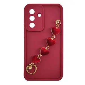 MM TPU SAM GALAXY A36 SILICONE CANDY WRIST STRAP R Heart