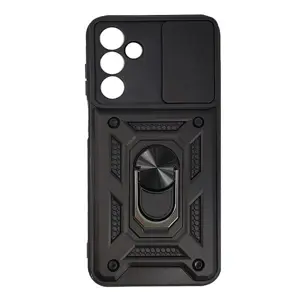 MM TPU SAM GALAXY A56 ANTI-SHOCK WITH RING crna