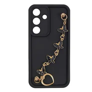 MM TPU SAM GALAXY S24/S25 - SILICONE CANDY WRIST STRAP Bl Butterfly