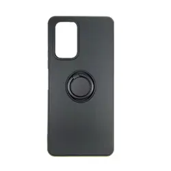 MM TPU SAM GALAXY S24/S25 - SILICONE ELEGANTE RING black