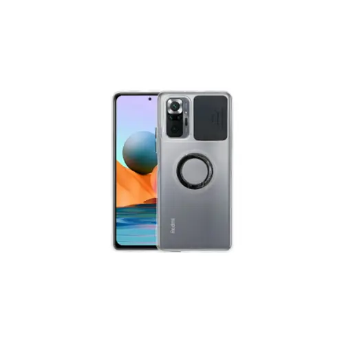 MM TPU XIAOMI 12 LITE CLEAR CAM AND RING, 2mm black