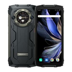 Mobitel BLACKVIEW BV9300 Pro 12GB/256GB crni (s ugrađenom svjetiljkom od 100 lm, robusni)