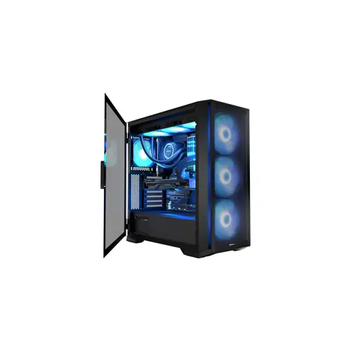 Računalno kućište MODECOM model HORIZON ARGB Flow MIDI USB 3.0 X 2 CYPE-C (s dva USB 3.0 priključka, ARGB Flow osvjetljenje)