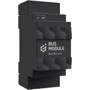 Module for output of the field part of the Grenton TF-Bus / DIN / TF-Bus mounting