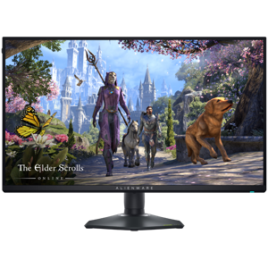 Monitor Alienware AW2725QF 27", 3840x2160, 4K UHD, 180Hz, IPS Antiglare, 16:9, 1000:1, 400 cd/m2, NVIDIA G-SYNC, 1ms/0.5ms, 178/178, DP, 2xHDMI, USB-C, USB-B, 3xUSB-A, Tilt, Swivel, Pivot, Height Adju