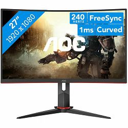Monitor AOC LED 27" C27G2ZE, 2xHDMI, DP, 240Hz, 0,5ms