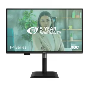 Monitor AOC Q27P4U (27", 2560 x 1440 pixels, Wide Quad HD, Black)