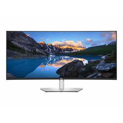 Monitor DELL UltraSharp U4021QW (39.7" IPS, 60Hz, 5120 x 2160 5K, zakrivljeni, srebrni)