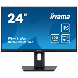Monitor IIYAMA 24 ProLite XUB2492HSU-B6 (23.8" IPS,100Hz, 1920 x 1080, FHD crni)