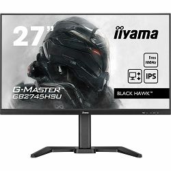 Gaming monitor IIYAMA GB2745HSU-B1 G-Master (27", IPS, 100Hz,1920 x 1080 Full HD)