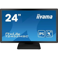 Monitor IIYAMA PROLITE T2452MSC-B1 24” IPS LCD Touch 1920x1080 FHD 60Hz 