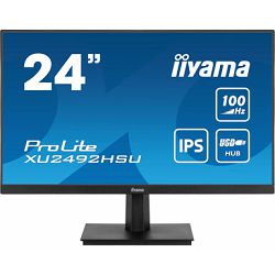 Monitor IIYAMA ProLite XU2492HSU-B6 (23.8" IPS, 100Hz, 1920 x 1080, FHD crni)