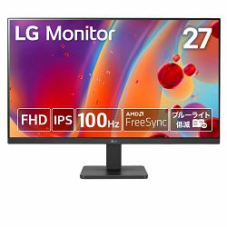 Monitor LG 27" LED IPS 27MR400, VGA, HDMI, 100Hz