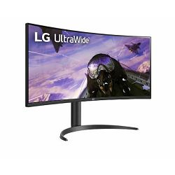 Monitor LG 34WP65CP-B (34" VA, 160Hz, 3440 × 1440 UWQHD, zakrivljeni, gaming crni)