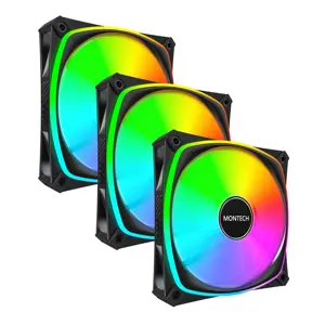 Montech RX120 PRO Computer case Fan 12 cm White 3 pc(s)