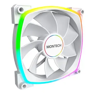 Montech RX140 PWM Computer case Fan 14 cm White 1 pc(s)