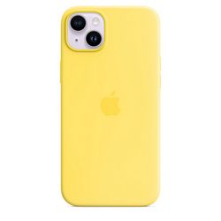 Apple iPhone 14 Plus Silicone Case with MagSafe - Canary Yellow (SEASONAL 2023 Spring)