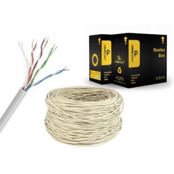 Mrežni kabel GEMBIRD UPC-5004E-SOL (304.8 m, U/UTP, UTP) sivi