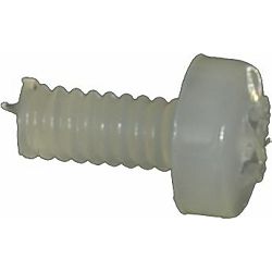 Nylon bolt M2 4 mm, 100 pcs.