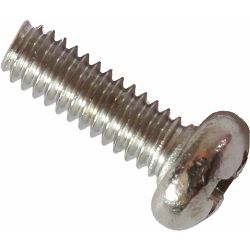 Steel bolt M2 6 mm, 100 pcs.