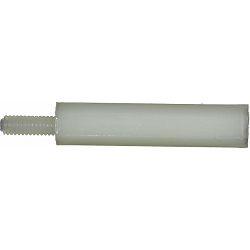 Nylon spacer M2 20 mm, 100 pcs.