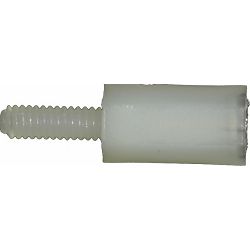 Nylon spacer M2 18 mm, 100 pcs.