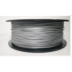 Filament for 3D, ABS, 1.75 mm, 1 kg, silver