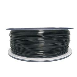 Filament for 3D, PET-G, 1.75 mm, 1 kg crna